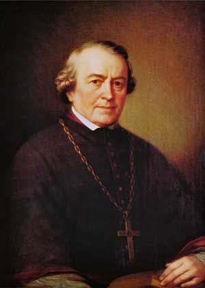 Auf Ausgleich bedacht: der Rottenburger Bischof Karl Joseph von Hefele (1809–1893). Foto: Bischöfliches Ordinariat der Diözese Rottenburg-Stuttgart
