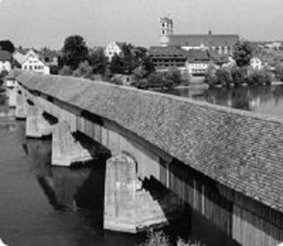 Rheinbrücke nach Stein/Kanton Aargau: Emigrations- und Rückzugsweg vieler geschlagener Aufständischer.