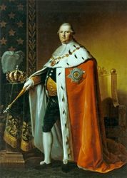 König Friedrich I. von Württemberg: Ölgemälde von Seele 1806. Quelle: LMZ Baden-Württemberg