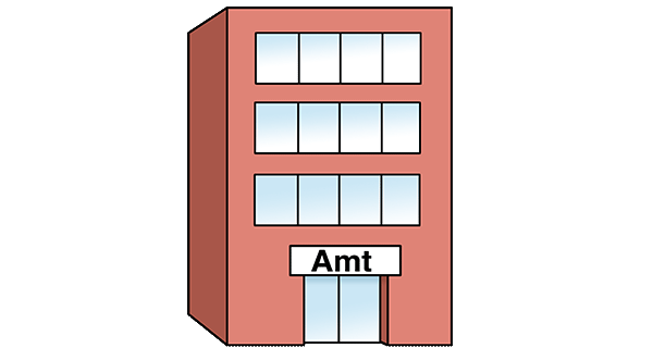 Grafik: Amt, Gebäude