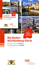 Abbildung -Die Baden-Württemberg Karte, GROSS