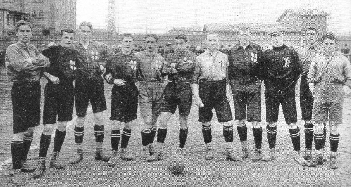 Die Freiburger Meistermannschaft von 1907. [Foto: Wikimedia Commons]